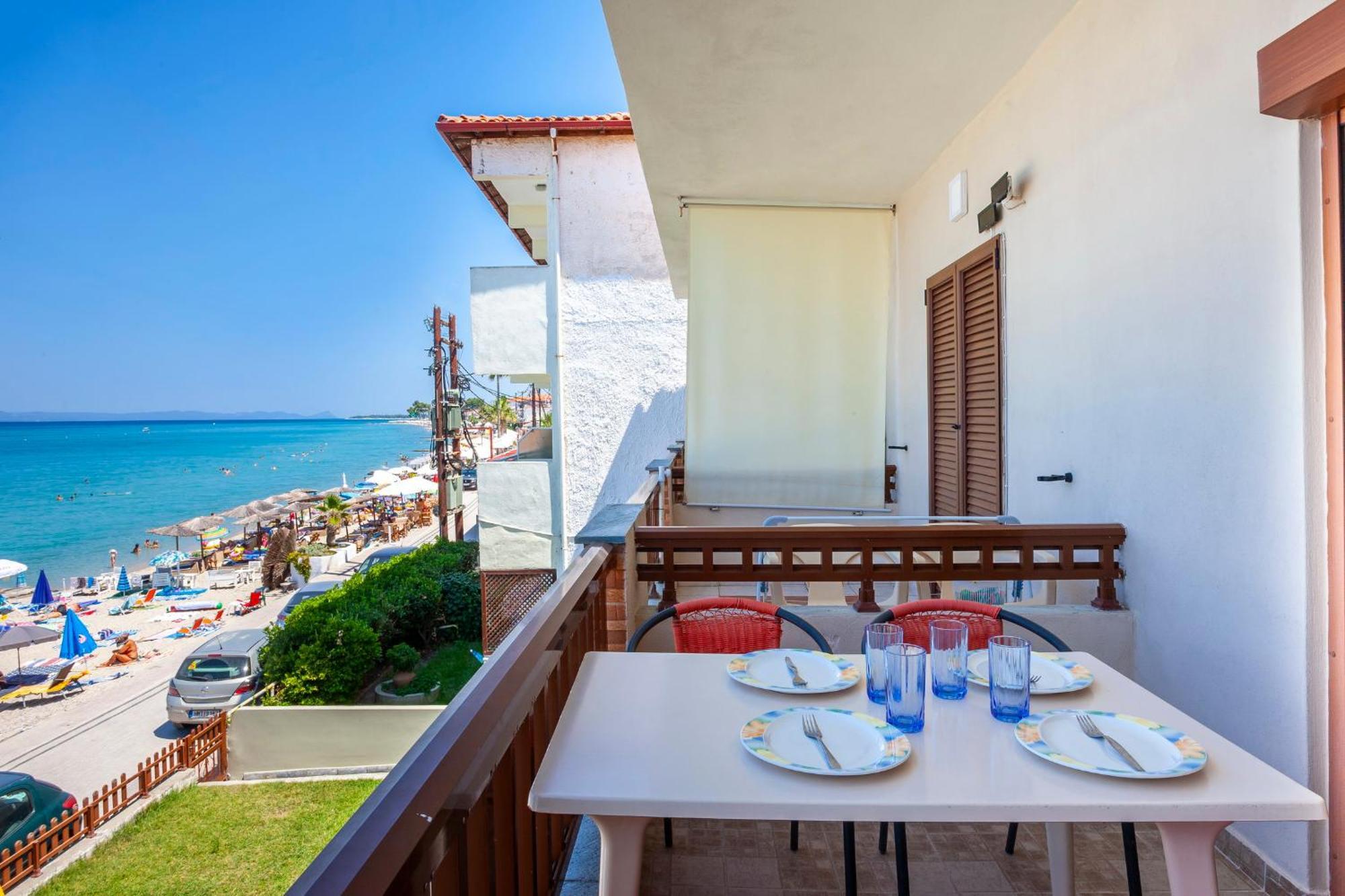 Rafaella Sea View Apartments 2 Pefkochori Ngoại thất bức ảnh