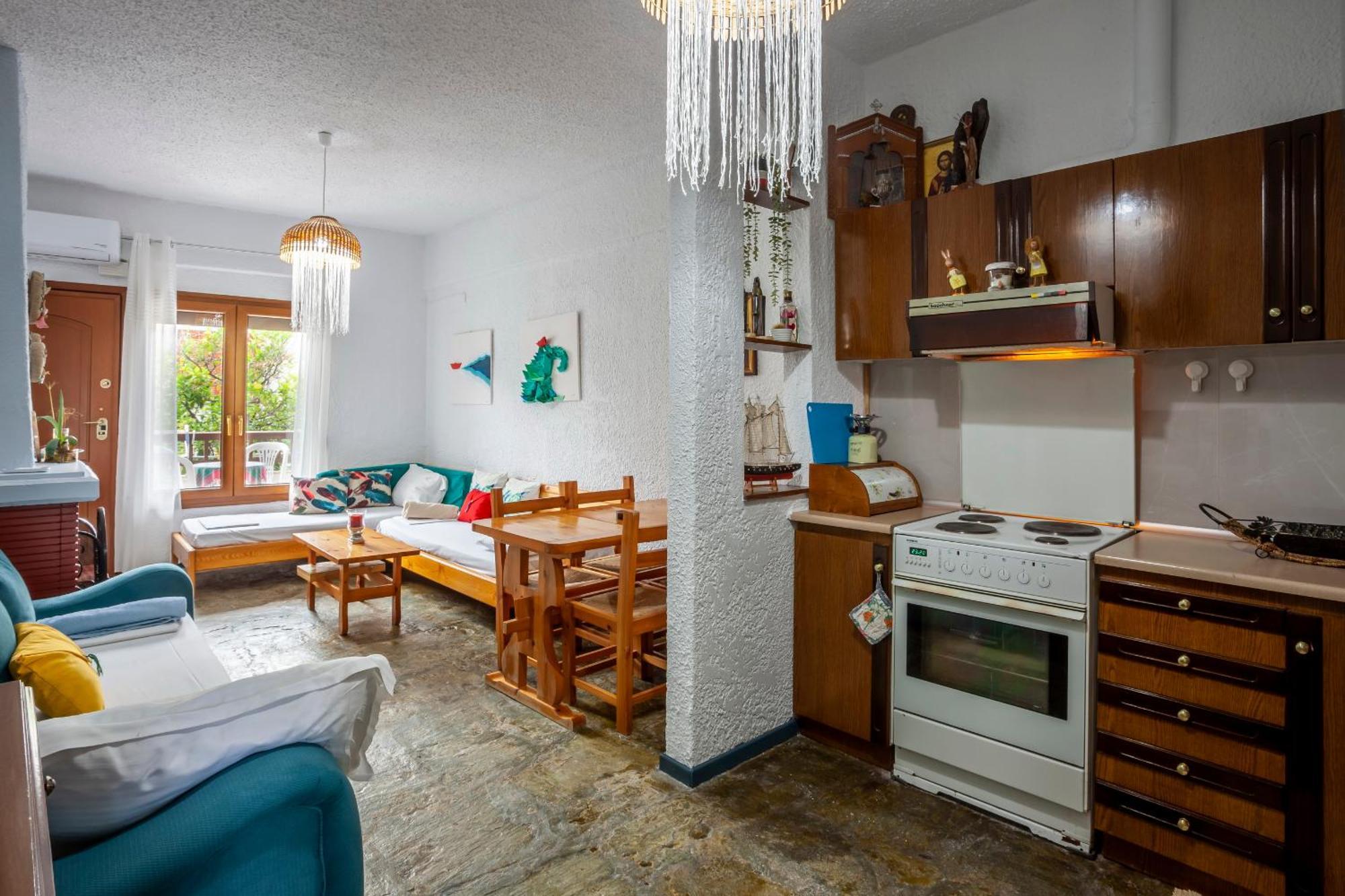 Rafaella Sea View Apartments 2 Pefkochori Ngoại thất bức ảnh